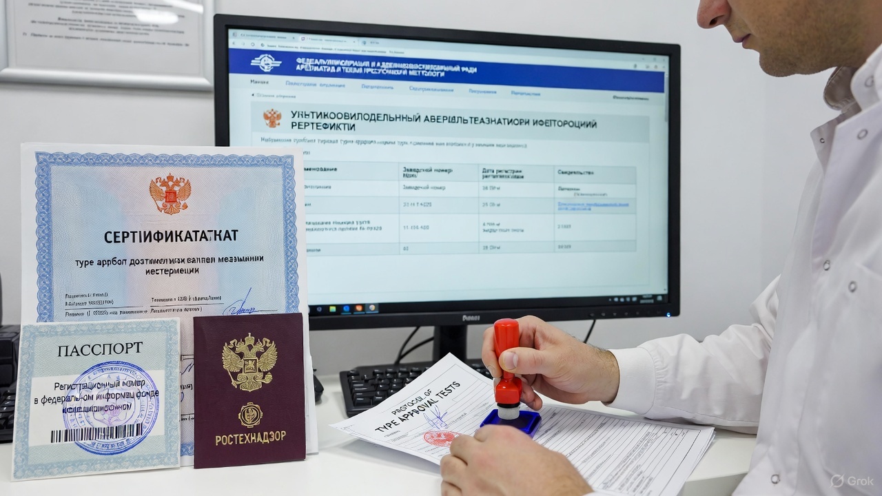 Внесение средств измерений в Государственный реестр под ключ | Утверждение типа СИ