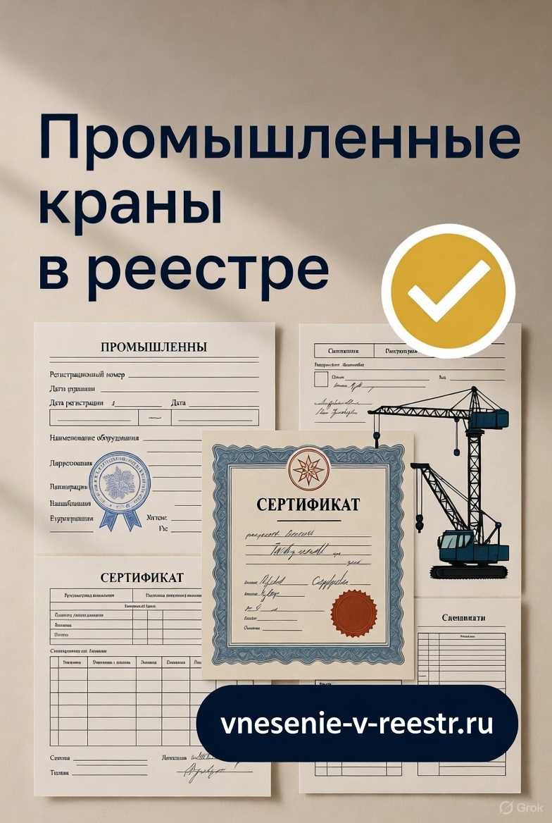 Как добавить промышленные краны в реестр Минпромторга: подробная пошаговая инструкция для производителей
