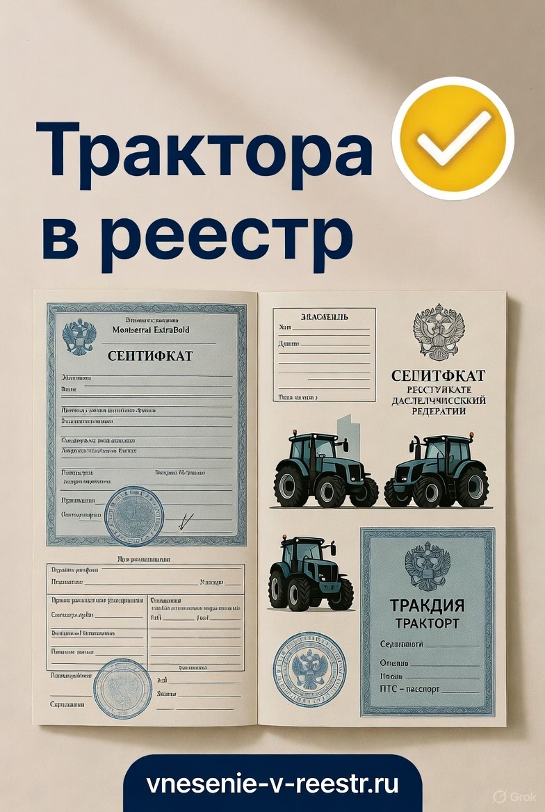 Включение тракторов в реестр Минпромторга: требования локализации и пошаговая инструкция