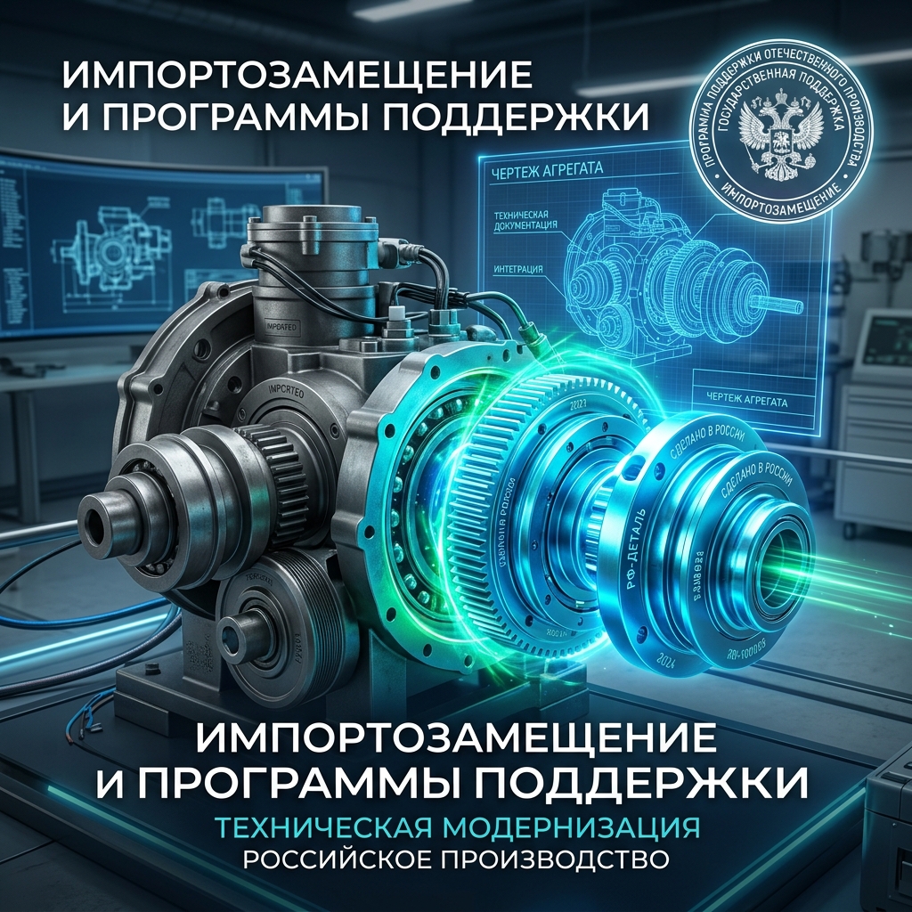 Импортозамещение: программы поддержки Минпромторга